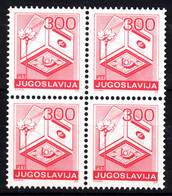 Yugoslavia Republic 1989 Mi#2342 Mint Never Hinged Piece Of 4 - Neufs