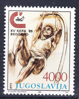 Yugoslavia Republic 1989 Sport Athletic Mi#2344 Mint Never Hinged - Neufs