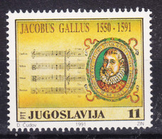 Yugoslavia Republic 1991 Mi#2489 Mint Never Hinged - Unused Stamps