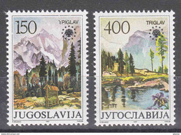 Yugoslavia Republic 1987 Nature Mi#2211-2212 Mint Never Hinged - Unused Stamps