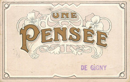 UNE PENSEE DE GIGNY - Other & Unclassified