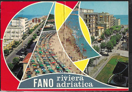 Delcampe - MARCHE - FANO - RIVIERA ADRIATICA - VIAGGIATA 1981 - Fano