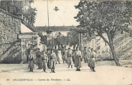CPA Afrique > Algérie Chlef (Orléansville) Caserne Des Tirailleurs - Militaria - Chlef (Orléansville)