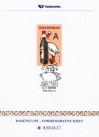 Czech Republic - 2022 - Martinmas Traditions - Jiri Sliva, Stamp Artist - 75th Birthday - Comm. Sheet With Hologram - Covers & Documents