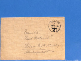 WWII 24.4.1939 Feldpost 16345 (G6507) - Storia Postale