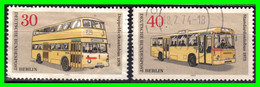 ALEMANIA ( GERMANY ) ( REPUBLICA FEDERAL ALEMANA) SELLOS AÑO 1973 ( TRANSPORTES  ... BERLIN ...  ) - Gebraucht