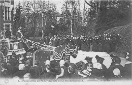 72-BONNETABLE-FUNERAILLES DE M. LE VICOMTE DE LA ROCHEFOUCAULT- BONNETABLE 28 FEVRIER 1907 - Bonnetable