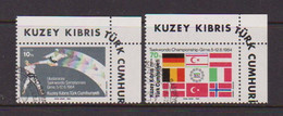 CYPRUS (TURKISH)    1984    International  Taekondo  Championships    Set  Of  2    USED - Oblitérés