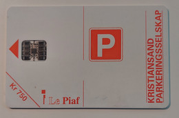 Parking Card Le Piaf, Norway- Kristiansand 750 Units - Noorwegen