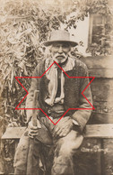 CP Photo 1917 Galizien, Type D'homme, Paysan Russe, Alter Panje, Ternopil Oblast (A241, Ww1, Wk 1) - Ukraine