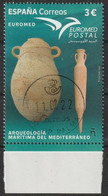 ESPAÑA 2022 - EUROMED - Arqueología Marítima Del Mediterráneo - Used Stamps
