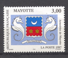 Mayotte, 1997, Heraldry, MNH, Michel 32 - Andere & Zonder Classificatie