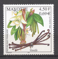 Mayotte, 1999, Vanilla, Flowers, Flora, MNH, Michel 75 - Altri & Non Classificati