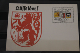 DDR 1990, Ausstellung In Düsseldorf, P 106, Ungebraucht - Postales - Nuevos