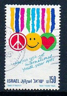 ISRAEL, 1985, Used Stamp(s)  Without  Tab, Youth Year, SG Number(s) 961, Scannr. 19096 - Gebraucht (mit Tabs)