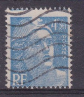 FRANCE - 718A  VARIETE 4,50F BLEU GANDON GROSSE BLANCHE SUR LE BONNET OBL USED - Oblitérés