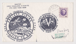 USA United States USNS AGM-19 Vanguard Instrumentation Ship PROJECT VIKING MISSION To MARS Space NASA Cover (64699) - Nordamerika