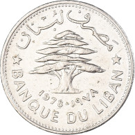 Monnaie, Liban , 50 Piastres, 1978 - Liban