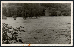 F8856 - Rochburg Lunzenau - Unwetter Hochwasser Hängebrücke Schaden - Foto Dieter Schlegel Pressefoto - Lunzenau