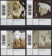 GREECE 2022 REUNITE PARTHENON Complete Set Unused MNH/** - Unused Stamps