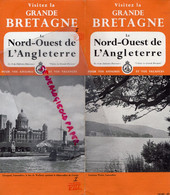 ANGLETERRE-ENGLAND-RARE DEPLIANT TOURISTIQUE BRITISH ISLES-LIVERPOOL- WESTMORLAND-CUMBERLAND-CARLISTE-WASTWATER - Tourism Brochures