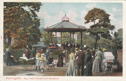 HARROGATE - BOG VALLEY GARDENS AND BANDSTAND - Harrogate