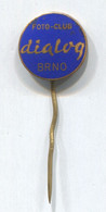 Photo Club Dialog Brno Czech Republic, Vintage Pin Badge Abzeichen, Enamel - Photographie