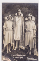 Cpa / Carte Photo-01- Oyonnax - Les Reines - Fete De Bienfaisance 4 Aout 1929 -photo Gauthier - Oyonnax