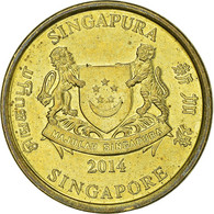 Monnaie, Singapour, 5 Cents - Singapour