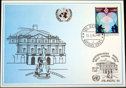 UNO GENF 1994 Mi-Nr. 246 Blaue Karte - Blue Card - Lettres & Documents
