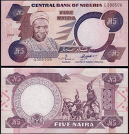NIGERIA - 5 NAIRA Banknote  PICK 24g 2002 UNC Sig. 11  ( 14522 - Other - Africa