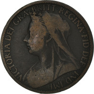 Monnaie, Grande-Bretagne, 1901 - D. 1 Penny