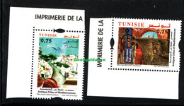 2022 - Tunisia - Euromed Postal- Antique Cities Of Mediterranean :Testour & Takrouna- Complete Set 2v.MNH** - Joint Issues
