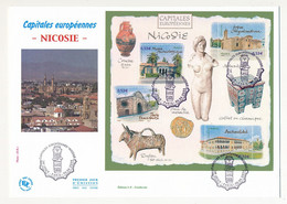 France - FDC - Capitales Européennes - Bloc "Nicosie" - Paris - 20/06/2006 - Storia Postale