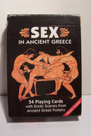 JEU DE CARTES - EROTIQUE -  SEX  - IN ANCIENT GREECE - - 54 Cartas