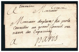 MP TONNEINS Manuscrite Sur Lettre De TONNEINS Pour PARIS - Non Classés