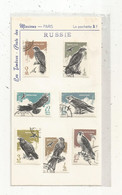 RUSSIE , CCCP , Oiseaux ,1965, LOT DE 7 TIMBRES DANS EMBALLAGE , Frais Fr 1.85 E - Colecciones & Series