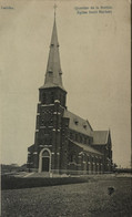 Landen // Quartier De La Station - Eglise Saint Norbert 1911 Hoek Vouw - Landen