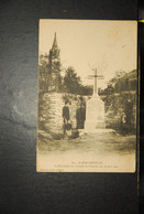 CP, 56,  SAINT JEAN BREVELAY LE MONUMENT DES VICTIMES DE L' INCENDIE DU 28 AVRIL 1901 - Saint Jean Brevelay