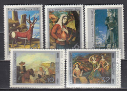 USSR 1981 - Paintings By Georgian Painters, Mi-Nr. 5126/30, MNH** - Unused Stamps