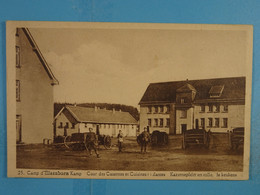 Camp D'Elsenborn Kamp Cour Des Casernes Et Cuisines Roulantes Kazerneplein En Rollende Keukens - Elsenborn (Kamp)