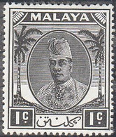 MALAYA  -- KELANTAN   SCOTT NO 50  MINT HINGED   YEAR 1951 - Kelantan