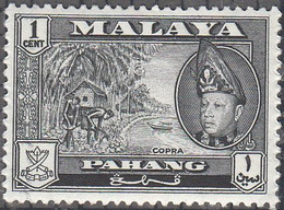 MALAYA  -- PAHANG   SCOTT NO 72   MINT HINGED   YEAR 1957 - Pahang