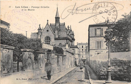 93-LES-LILAS- PASSAGE GRISELIN ET LA MAIRIE - Les Lilas