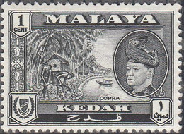 MALAYA  -- KEDAH  SCOTT NO 83   MINT HINGED   YEAR 1957 - Kedah