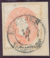 1861. Typography With Embossed Printing 5kr Stamp, EPERJES - ...-1867 Prephilately