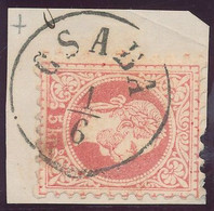 1867. Typography 5kr Stamp, CSABA - ...-1867 Prefilatelia