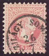 1867. Typography 5kr Stamp, SZILAGY SOMLYO - ...-1867 Voorfilatelie