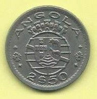 M006 - ANGOLA - 2,5 ESCUDOS 1953 - Angola
