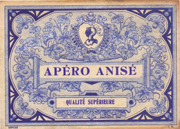 Etiket Etiquette - Apéro Anisé - Alcohols & Spirits